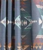 Pendleton Diamond Peak Geometric Pattern Shower Curtain, Color:Blue - Image 5