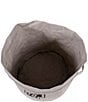 Pendleton Embellished Harding Patterned Paper Dog Eco-Friendly Toy Bucket, Color:Gray - Image 3