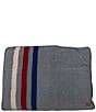 Pendleton Cabin Stripe Fleece Pet Napper, Color:Cabin Stripe Gray - Image 2