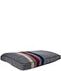 Pendleton Cabin Stripe Fleece Pet Napper, Color:Cabin Stripe Gray - Image 4