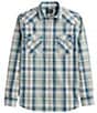 Pendleton Frontier Mini Plaid Long Sleeve Woven Shirt - Image 1