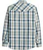 Pendleton Frontier Mini Plaid Long Sleeve Woven Shirt - Image 2