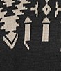 Pendleton Geometric Graphic Pattern Shawl Collar Long Sleeve Single Button Statement Sweater Cardigan - Image 4