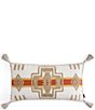 Pendleton Harding Embroidered Tassel Hug Pillow - Image 1
