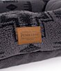 Pendleton Harding Jacquard Knitted Berber Kuddler Dog Bed, Color:Harding Tonal Grey - Image 7
