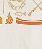 Pendleton Knit Crew Neck Short Sleeve Camp Graphic Tee Shirt - Image 4