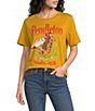 Pendleton Knit Crew Neck Short Sleeve Western Graphic Tee - Image 1
