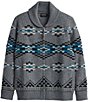 Pendleton Lost Trail Lambswool Full-Zip Cardigan - Image 1