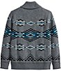 Pendleton Lost Trail Lambswool Full-Zip Cardigan - Image 2