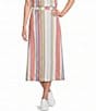 Pendleton Muti Stripe Midi Skirt - Image 1