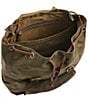 Pendleton Odyssey Waxed Canvas Backpack, Color:Olive - Image 3