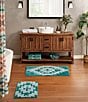 Pendleton Pagosa Springs Cotton Bath Rug, Color:Green - Image 3