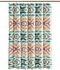 Pendleton Pagosa Springs Shower Curtain, Color:Green - Image 1
