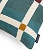 Pendleton Patchwork Four Square Decorative Pillow, Color:Balsam Green - Image 3