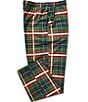 Pendleton Plaid Soft Flannel Pajamas Pants, Color:Green Multi Plaid - Image 1