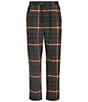 Pendleton Plaid Soft Flannel Pajamas Pants, Color:Green Multi Plaid - Image 2