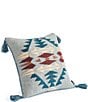 Color:Multi - Image 2 - Rancho Arroyo Southwestern Embroidered Square Pillow