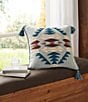 Color:Multi - Image 3 - Rancho Arroyo Southwestern Embroidered Square Pillow