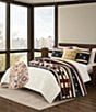 Pendleton Scout Stripe Coverlet Mini Set, Color:Navy - Image 4