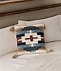 Pendleton Shiprock Collection by Pendleton Geometric Print Tassel Square Pillow - Image 4