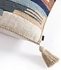 Pendleton Shiprock Collection by Pendleton Geometric Print Tassel Square Pillow - Image 5