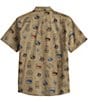Pendleton Shoreline Patch Print Short Sleeve Woven Shirt - Image 2