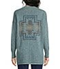 Pendleton Sierra Springs Textured Yarn Open Front Long Sleeve Open Front Cardigan - Image 2