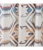 Color:Antique White/Multi - Image 3 - White Sands OEKO-TEX® Shower Curtain