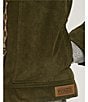 Pendleton Wind River Corduroy Water Resistant Club Collar Snap Front Trucker Jacket, Color:Dark Olive - Image 5