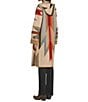 Pendleton Wool Jacquard Pattern Hooded Long Sleeve Cardigan, Color:Wyeth Trail Tan - Image 6