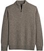 Pendleton Wool Quarter-Zip Sweater, Color:Stone Heather - Image 1