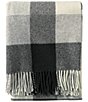 Pendleton Woolen Mills Eco-Wise Wool Fringed Buffalo Check Washable Throw - Image 1