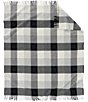 Pendleton Woolen Mills Eco-Wise Wool Fringed Buffalo Check Washable Throw - Image 2