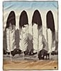 Pendleton Woolen Mills Legendary Collection In Their Element Jacquard Robe Throw Blanket - Image 1