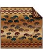 Pendleton Woolen Mills Prairie Rush Hour Napped Jacquard Throw - Image 1