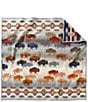 Pendleton Woolen Mills Prairie Rush Hour Napped Jacquard Throw - Image 2
