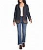Pendleton Woven Jacquard Harding Print Point Long Sleeve Reversible Jacket - Image 5