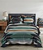Pendleton Wyeth Trail Southwestern Pattern Oxford Unnapped Wool & Cotton Reversible Sham - Image 3