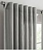 Color:Grey - Image 3 - Belgium Linen Drapery Panel Pair