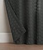 Color:Charcoal Grey - Image 4 - Iris Sheer Drapery Panel Pair