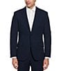 Perry Ellis Big & Tall Dark Performance Stretch Dobby Louis Suit Separates Jacket, Color:Navy - Image 1