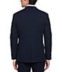 Perry Ellis Big & Tall Dark Performance Stretch Dobby Louis Suit Separates Jacket, Color:Navy - Image 2