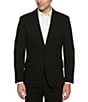 Perry Ellis Big & Tall Dark Performance Stretch Dobby Louis Suit Separates Jacket, Color:Black - Image 3