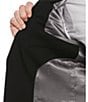 Perry Ellis Big & Tall Dark Performance Stretch Dobby Louis Suit Separates Jacket, Color:Black - Image 4