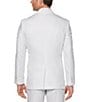 Color:Bright White - Image 3 - Big & Tall Solid Linen Jacket