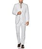 Color:Bright White - Image 4 - Big & Tall Solid Linen Jacket