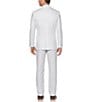 Color:Bright White - Image 5 - Big & Tall Solid Linen Jacket