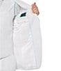 Color:Bright White - Image 6 - Big & Tall Solid Linen Jacket