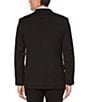 Color:Black - Image 2 - Big & Tall Solid Performance Stretch Suit Separates Jacket