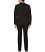 Color:Black - Image 6 - Big & Tall Solid Performance Stretch Suit Separates Jacket